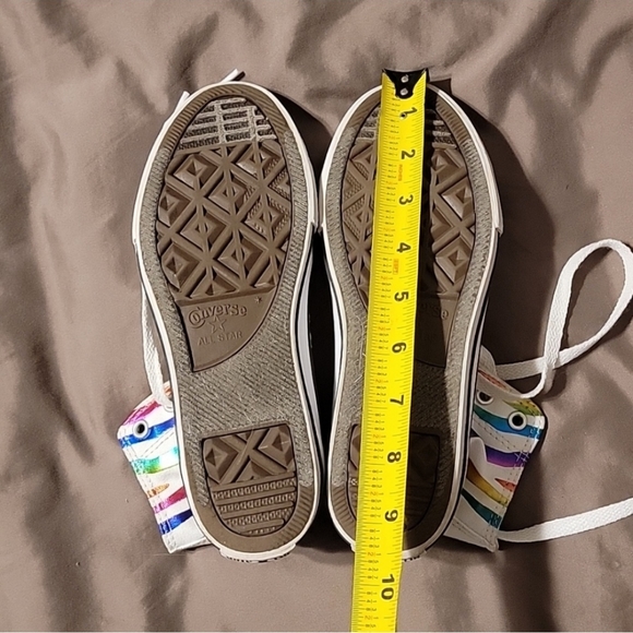 Converse Girls All Star High Top rainbow Zebra - Picture 5 of 5